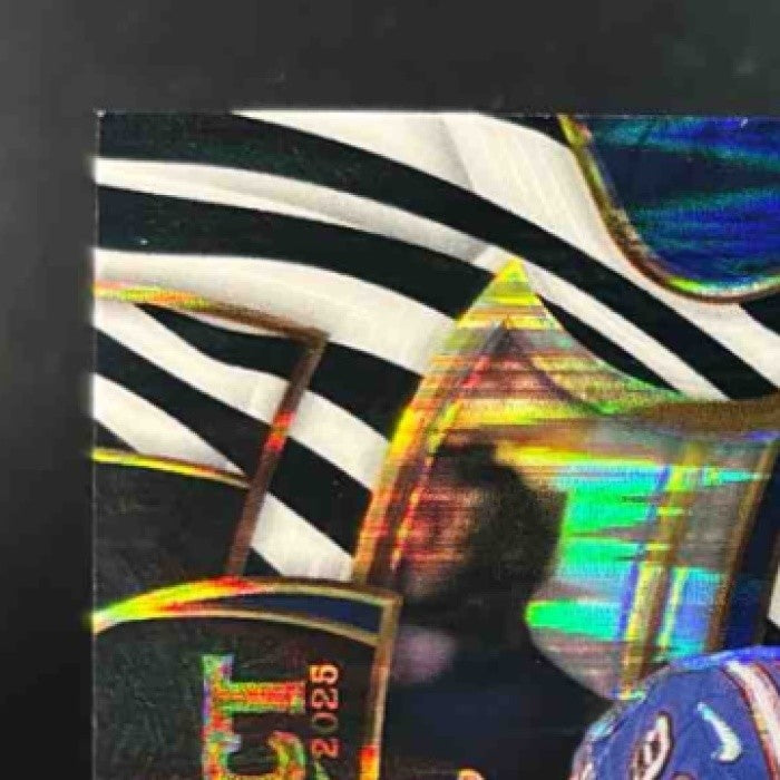 2025 Panini Select Dalton Kincaid Concourse Zebra Prizm #85 Buffalo Bills
