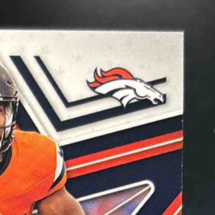 2025 Panini Rookies & Stars RJ Harvey True Blue /149 #173 RC Denver Broncos