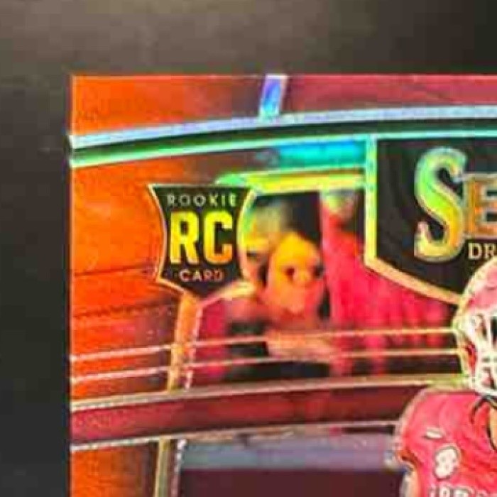 2022 Panini Select Draft Picks Treylon Burks Tye Die 1/25 #6 RC Razorbacks
