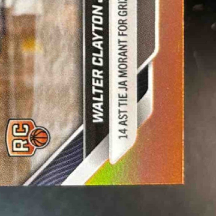 2025-26 Topps Now Orange Foil #189 Walter Clayton Jr. Utah Jazz #d 04/25