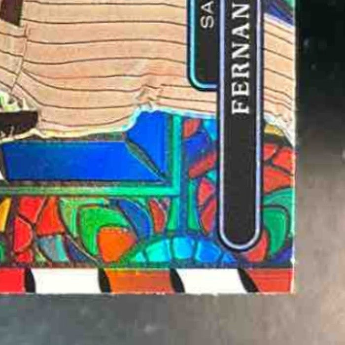 2022 Panini Prizm Fernando Tatis Jr. Stained Glass Red/White/Blue Padres