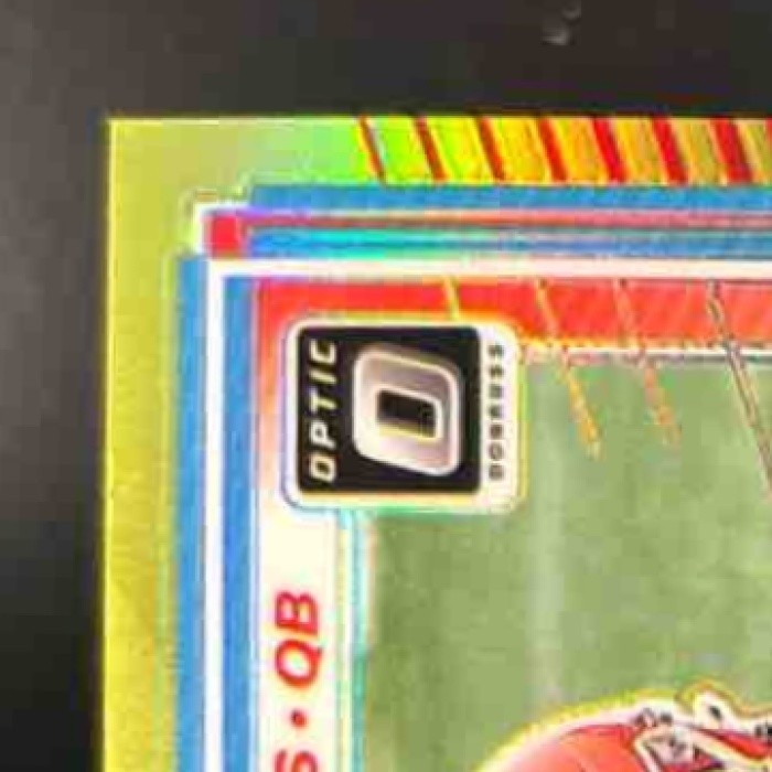 2025 Panini Donruss Optic Shedeur Sanders Neon Yellow /15 #203 Cleveland Browns