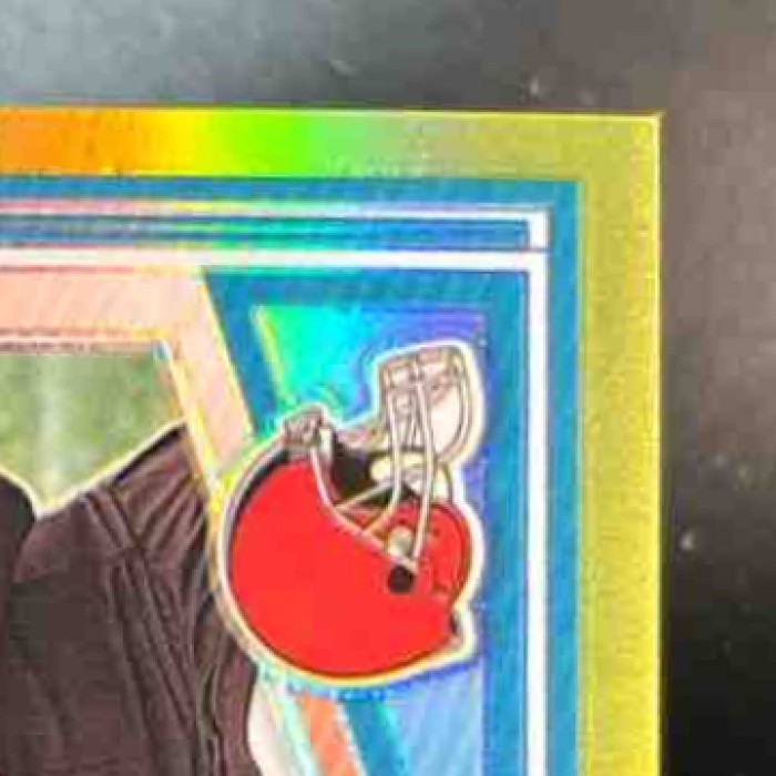 2025 Panini Donruss Optic Shedeur Sanders Neon Yellow /15 #203 Cleveland Browns