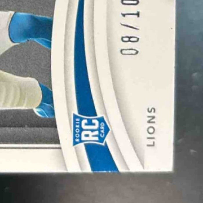 2022 Panini Immaculate Collection Aidan Hutchinson Rookie Helmets /10 RC Lions