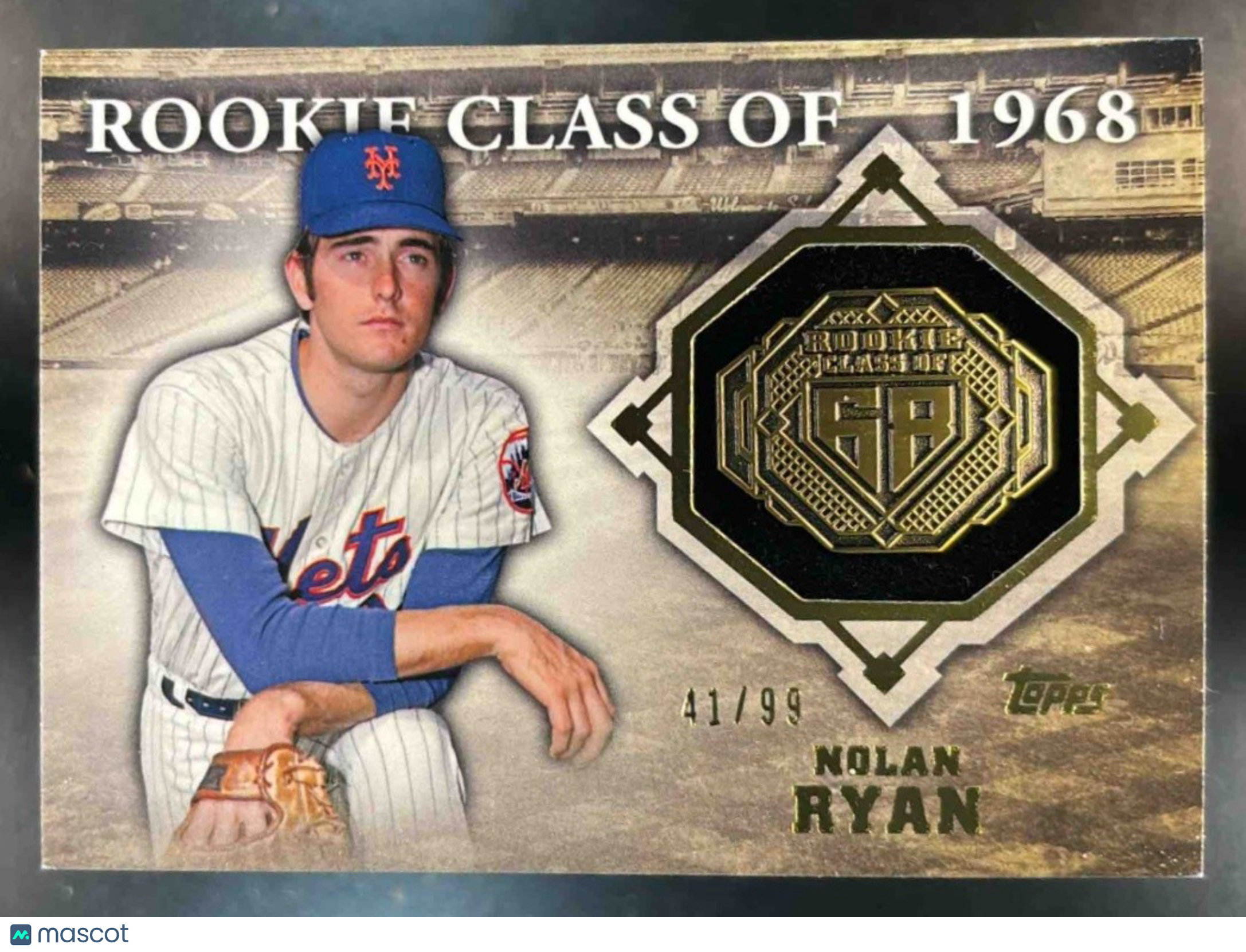 2014 Topps Nolan Ryan Class Rings Gold /99 #CR-15 New York Mets