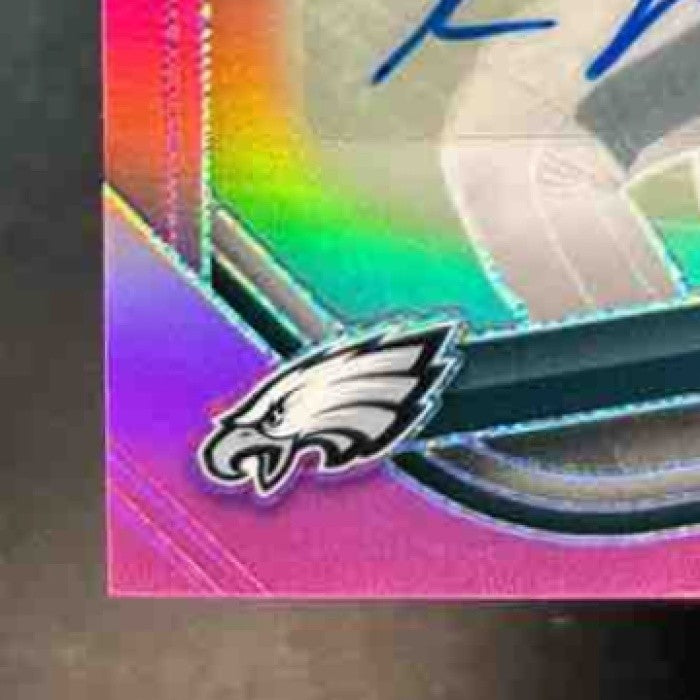 2025 Panini Prizm Kyle McCord Rookie Auto Pink #377 RC Philadelphia Eagles