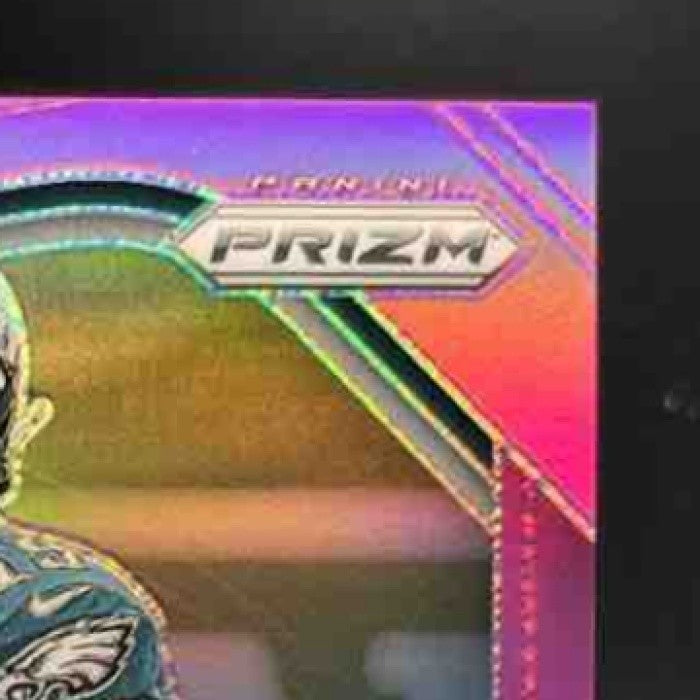 2025 Panini Prizm Kyle McCord Rookie Auto Pink #377 RC Philadelphia Eagles