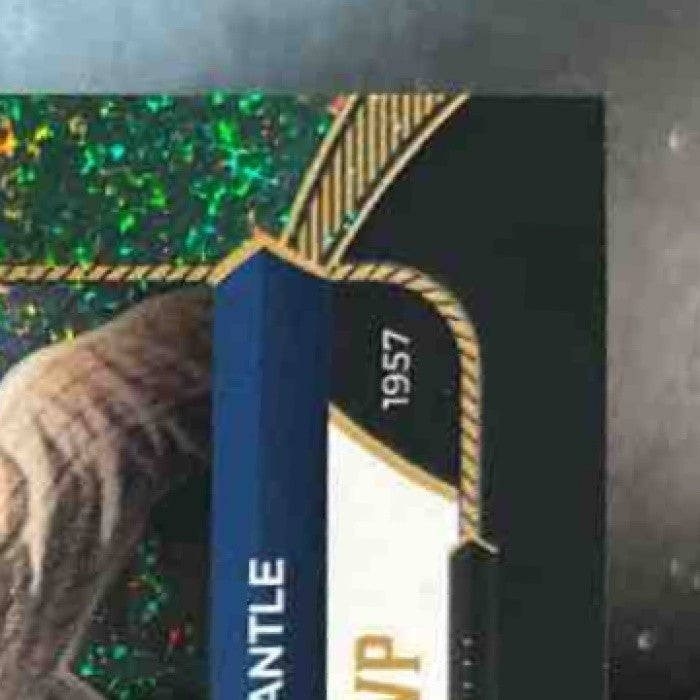 2025 Topps Welcome to the Club: 3-X MVP Mickey Mantle 1957 Green /99 Yankees