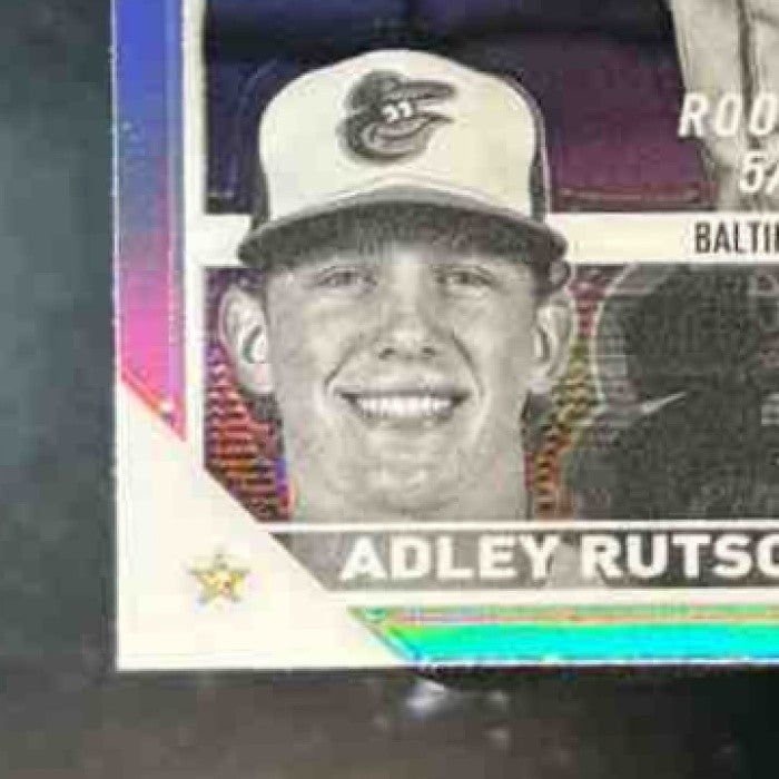 2023 Topps Chrome Update Adley Rutschman Negative#USC1 RC Baltimore Orioles