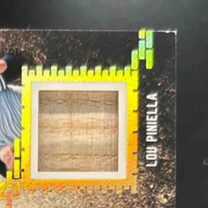 2024 Bronx Legacy Reggie Jackson Lou Chambliss Nettles The 4 Swatches Game Used
