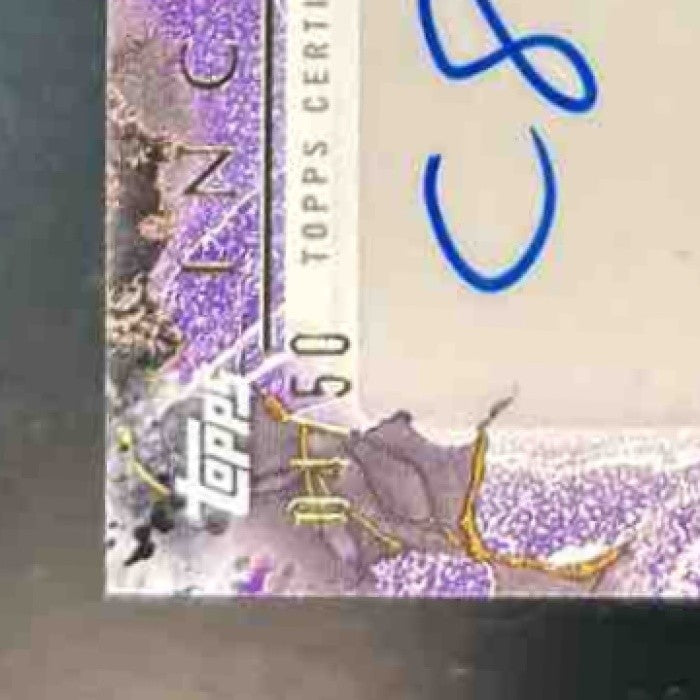 2024 Topps Inception Cade Stover Provenance Patch Auto Purple /50 MEM RC Texans