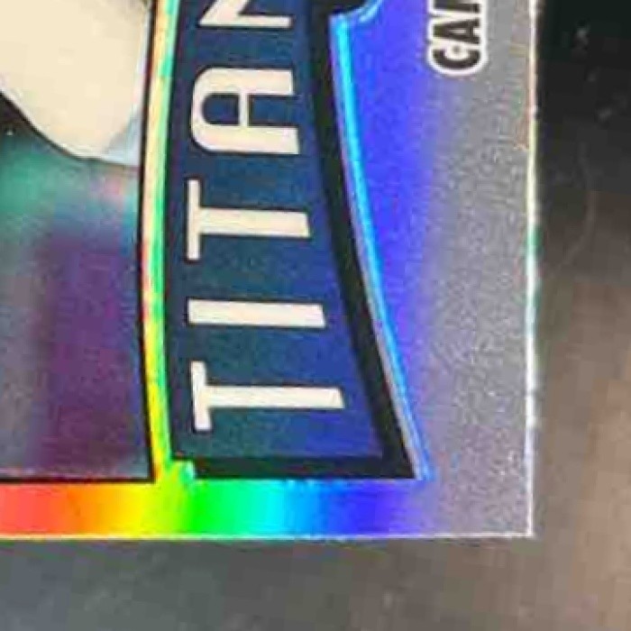 2025 Topps Chrome Cam Ward 1975 Refractor #1975-33 RC Tennessee Titans