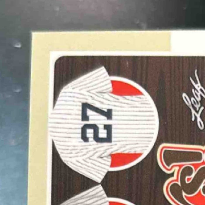 2024 Leaf Lumber Beltran Cabrera Teixeira Stanton Sluggers Patch Bronze /35