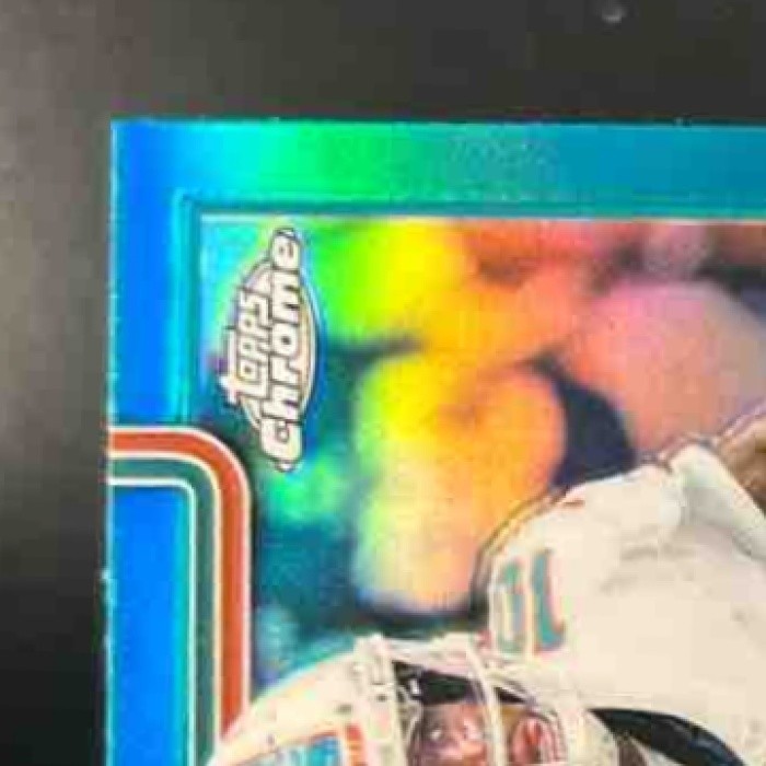 2025 Topps Chrome Tyreek Hill Aqua Refractor /199 #185 Miami Dolphins