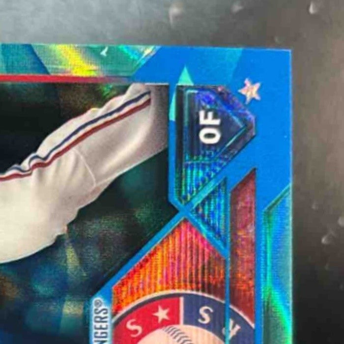 2023 Topps Chrome Update Leody Taveras Aqua/Blue Lava Lamp /175 #USC28 Rangers