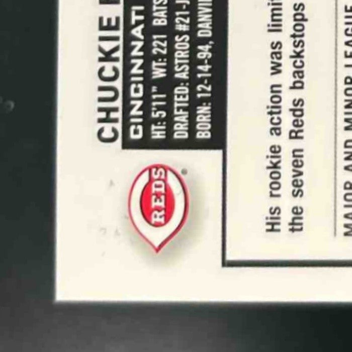 2023 Topps Chrome Update Chuckie Robinson Auto #AC-CR Cincinnati Reds