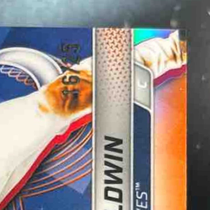 2025 Bowman's Best Drake Baldwin Orange Refractor /25 #60 RC Atlanta Braves