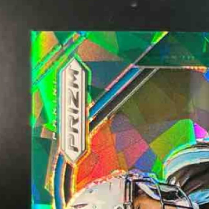 2025 Panini Prizm Tetairoa McMillan Green Ice #311 RC Carolina Panthers