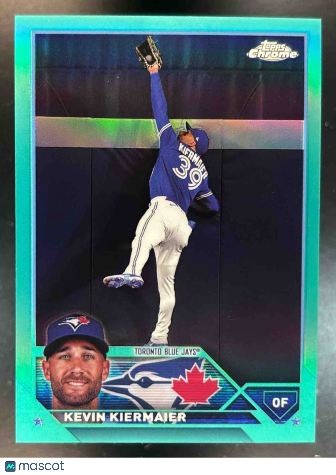 2023 Topps Chrome Update Kevin Kiermaier Aqua /199 #USC113 Toronto Blue Jays