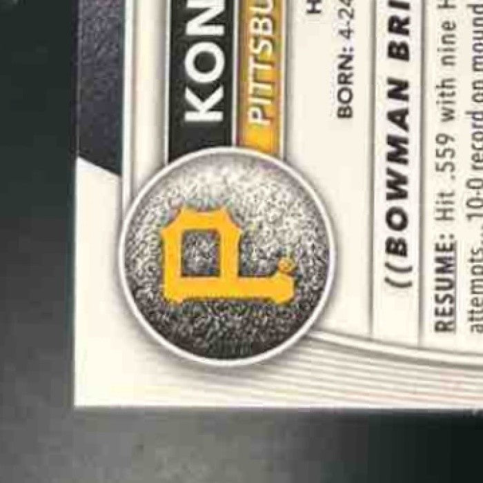 2025 Bowman Konnor Griffin Chrome Prospects Mini Diamond #BCP-86 Pirates