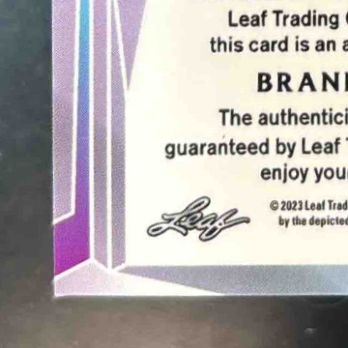 2023 Leaf Metal Brando Mayea Diamond Wonders Auto /8 #DW-BM3