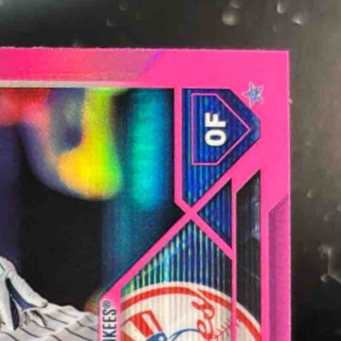 2023 Topps Chrome Aaron Judge Pink Refractor #62 New York Yankees