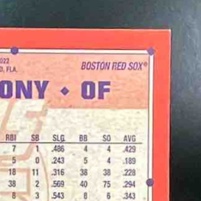 2026 Topps Roman Anthony #T91-71 1991 Koi Fish Gold 26/50 RC Red Sox Rookie