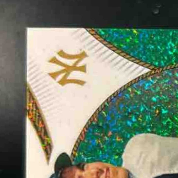 2025 Topps Welcome to the Club: 3-X MVP Yogi Berra 1951 Green Stardust /99