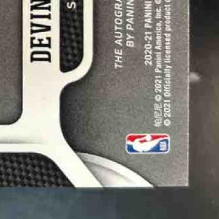 2020-21 Panini Certified Devin Vassell Fresh Faces Signatures Camo /25 RC Spurs