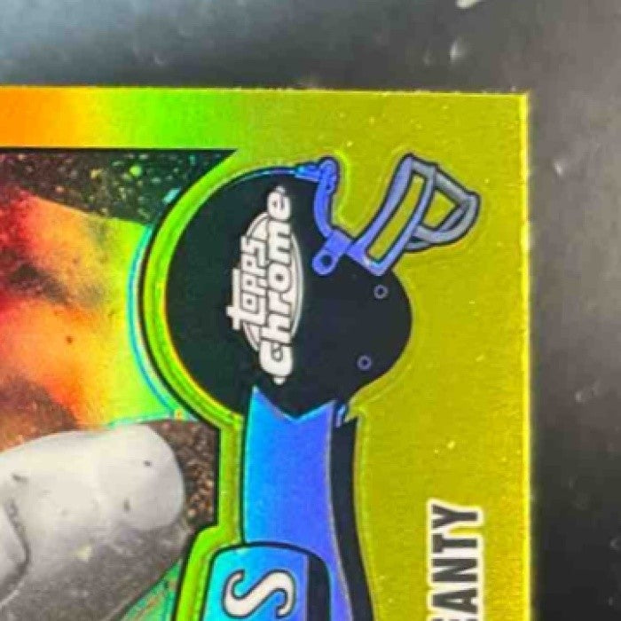 2025 Topps Chrome Ashton Jeanty 1975 Yellow /275 #1975-20 RC Las Vegas Raiders