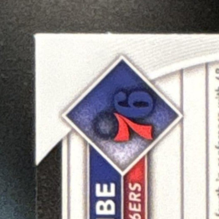 2025-26 Bowman VJ Edgecombe Chrome Lava Refractor /399 #BCV-3 RC 76ers