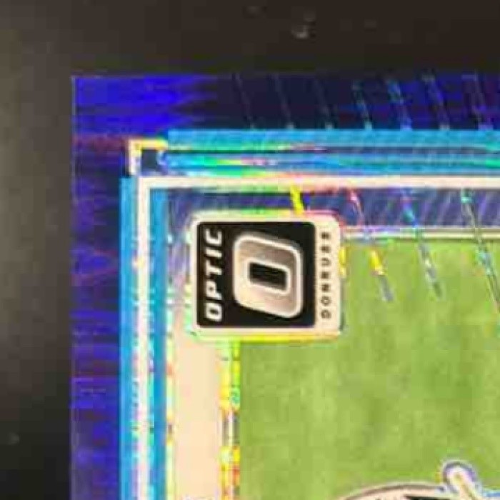 2025 Donruss Optic Jaxson Dart Purple Shock Prizm #273 New York Giants