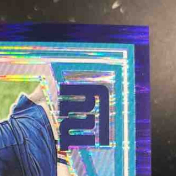 2025 Donruss Optic Jaxson Dart Purple Shock Prizm #273 New York Giants