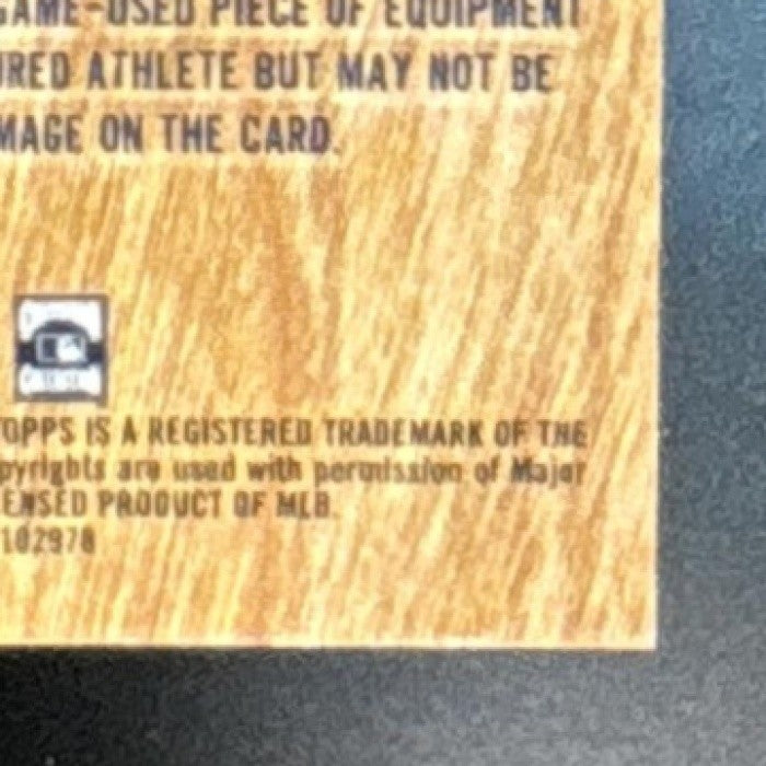 2025 Topps Update Torii Hunter Heavy Lumber Auto Relic MEM Minnesota Twins