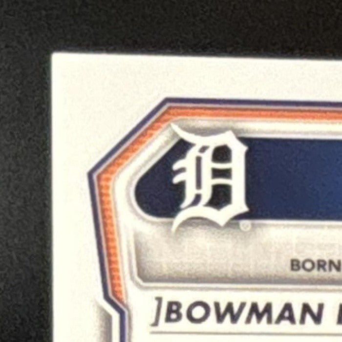 2026 Bowman Kevin McGonigle Chrome Prospects Reptilian Refractor #BCP-145 Tigers