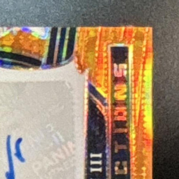 2024 Select Joe Milton III Prime Selections Patch Auto /35 MEM RC Patriots