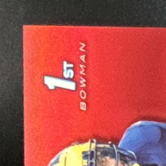 2023 Bowman University Chrome Will Johnson Red Refractor /5 #157 Michigan