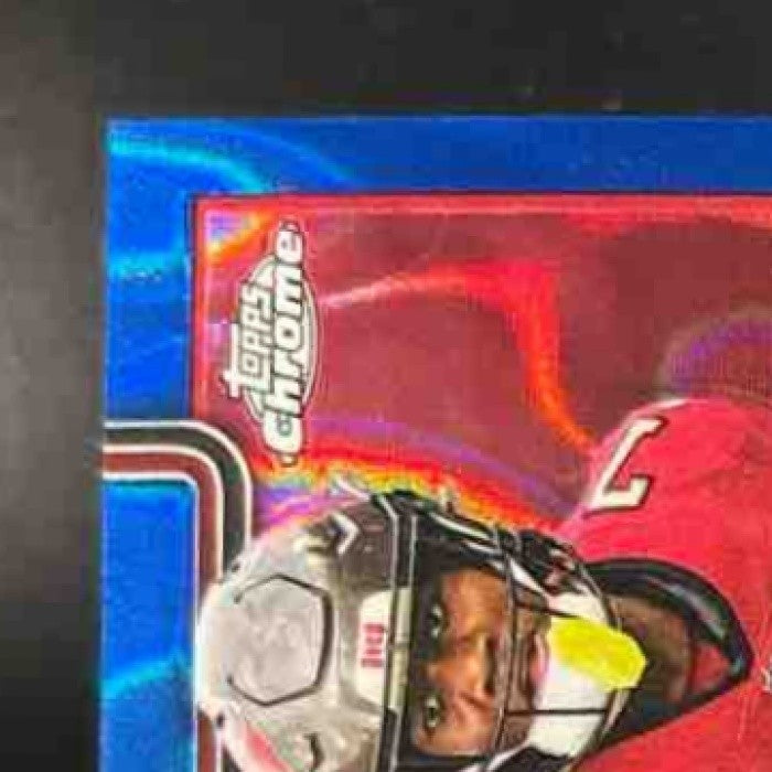 2025 Topps Chrome Bucky Irving Auto Blue Lava /150 #BA-BI Tampa Bay Buccaneers