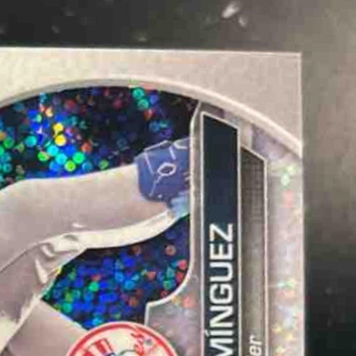 2023 Bowman Chrome Jasson Dominguez Prospects Speckle Refractor /299 Yankees