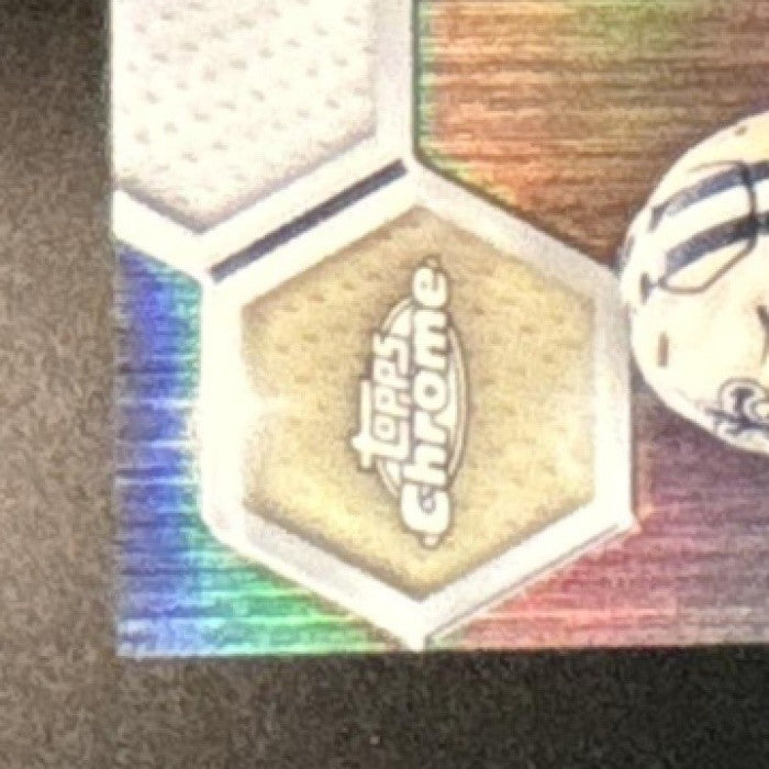 2025 Topps Chrome Tyler Shough First Year Fabric MEM RC New Orleans Saints