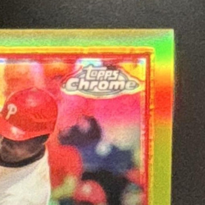 2009 Topps Chrome Ryan Howard Gold Refractor 1/50 #139 Philadelphia Phillies
