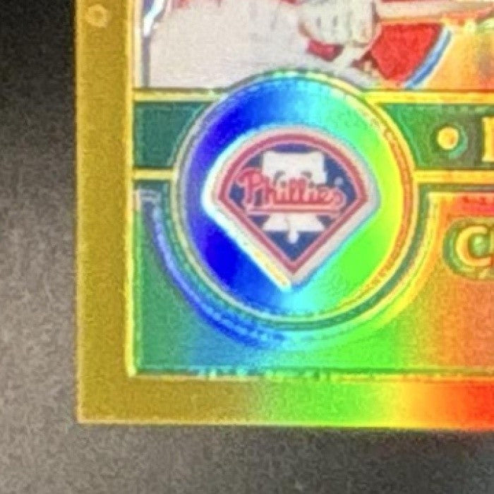 2003 Topps Chrome Gavin Floyd Chase Utley Gold Refractor /449 #438 Phillies