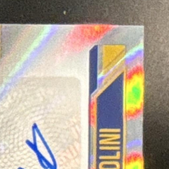 2024 Panini Contenders Tanor Bortolini Rookie Ticket Auto Green / Gold RC Colts