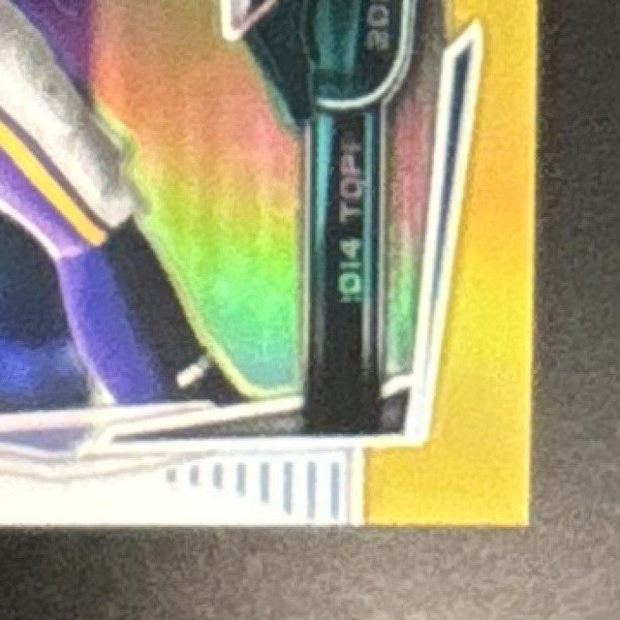 2014 Topps Chrome Zach Ertz Gold Refractor /50 #34 Philadelphia Eagles