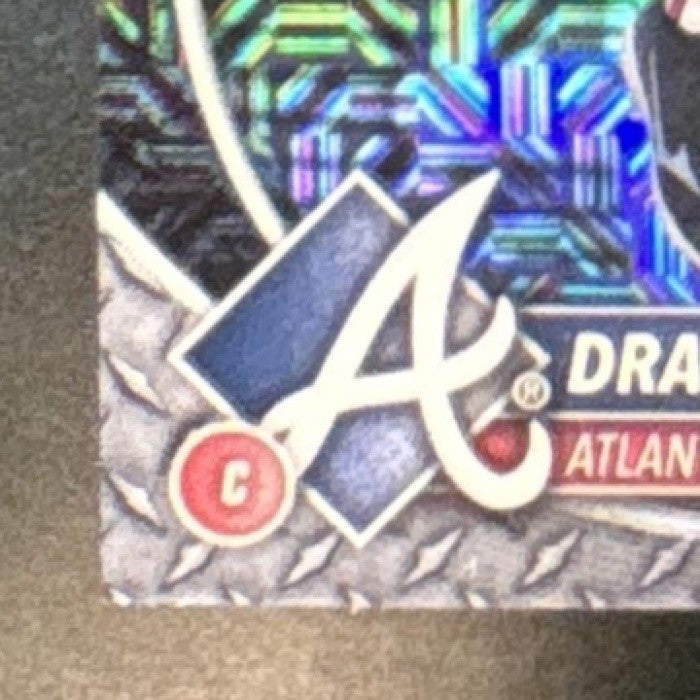 2025 Bowman Chrome Mega Box Drake Baldwin Steel Metal Mojo Refractor /100 #75 RC