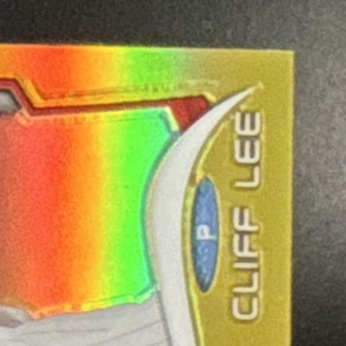 2014 Topps Chrome Cliff Lee Gold Refractor /50 #37 Philadelphia Phillies
