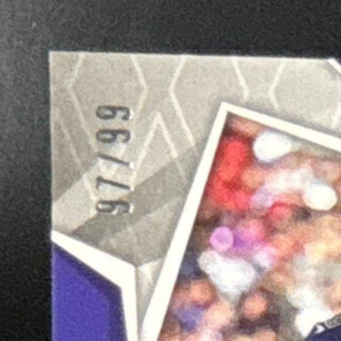 2025 Panini Phoenix Lamar Jackson Pandora Patch Green /99 MEM Baltimore Ravens
