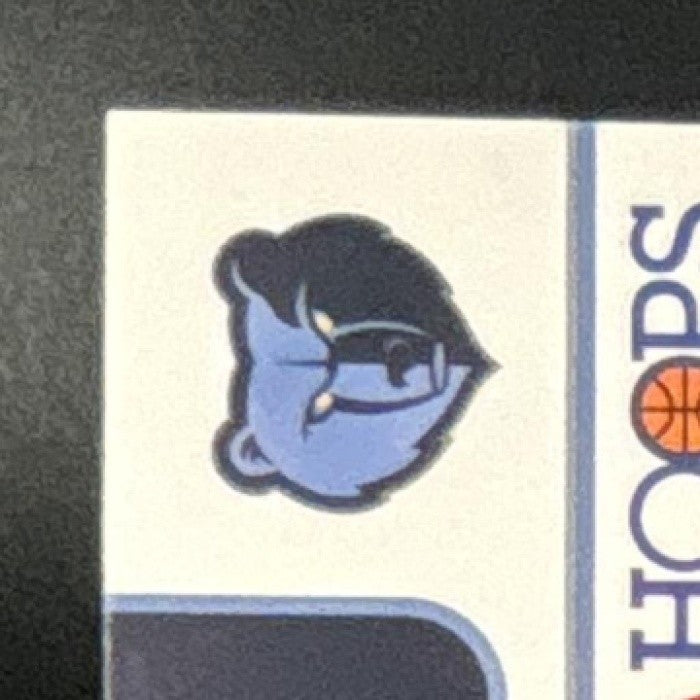 2025-26 Topps Hoops Cedric Coward Pixel Burst Blue /149 #90 RC Memphis Grizzlies