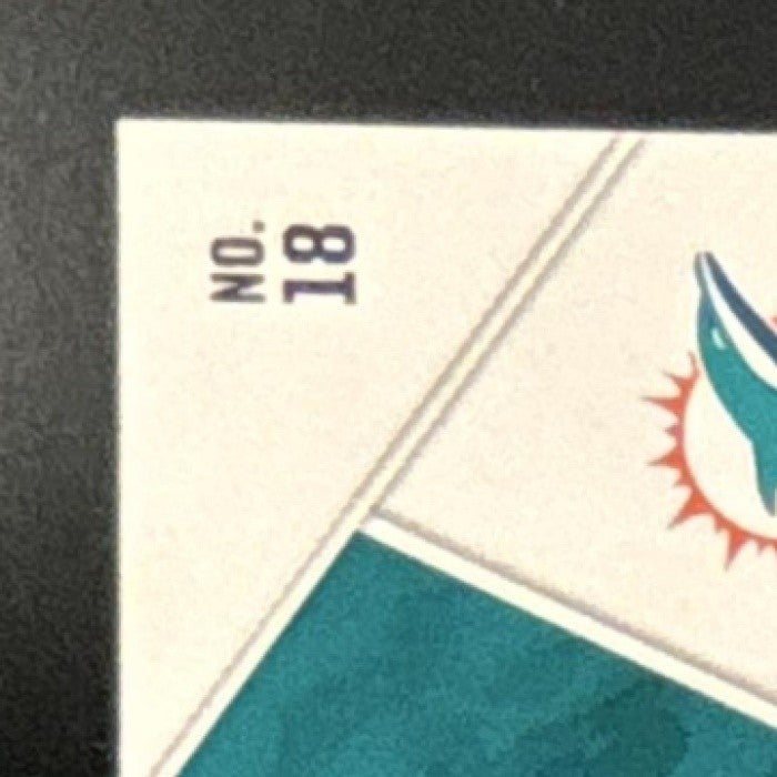 2025 Panini Rookies & Stars Quinn Ewers Rookie Gold 10/10 #18 RC Miami Dolphins
