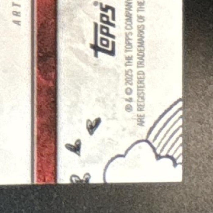 2025 Topps Chrome Deadpool Wolverine Sketch Cards 1/1 Autographed by Artist